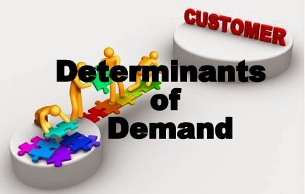 demand determinants economics simplynotes