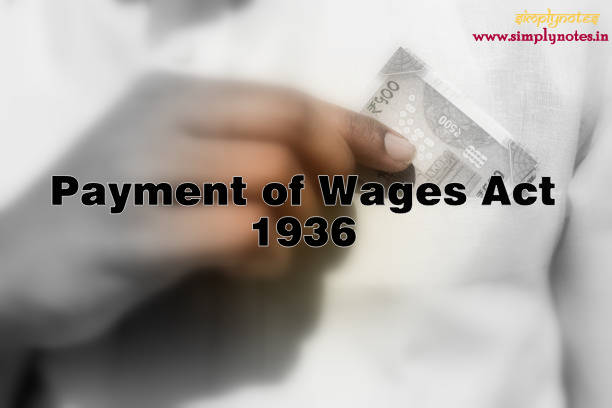 payment of wages act