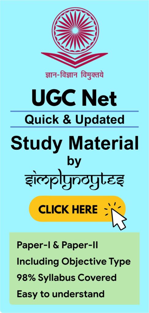 UGC Net Study material updated 2022