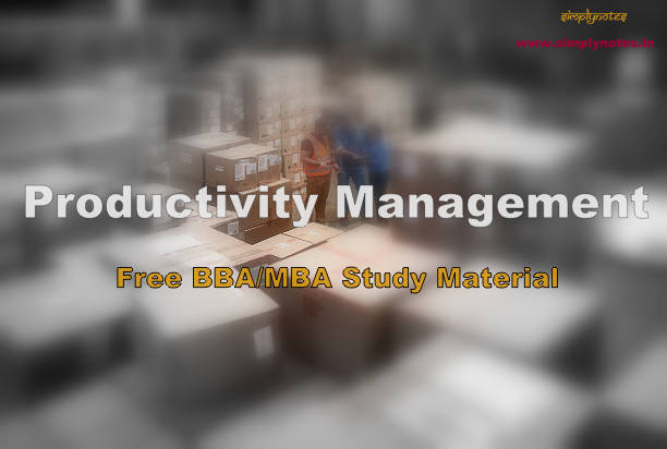 Productivity Management 