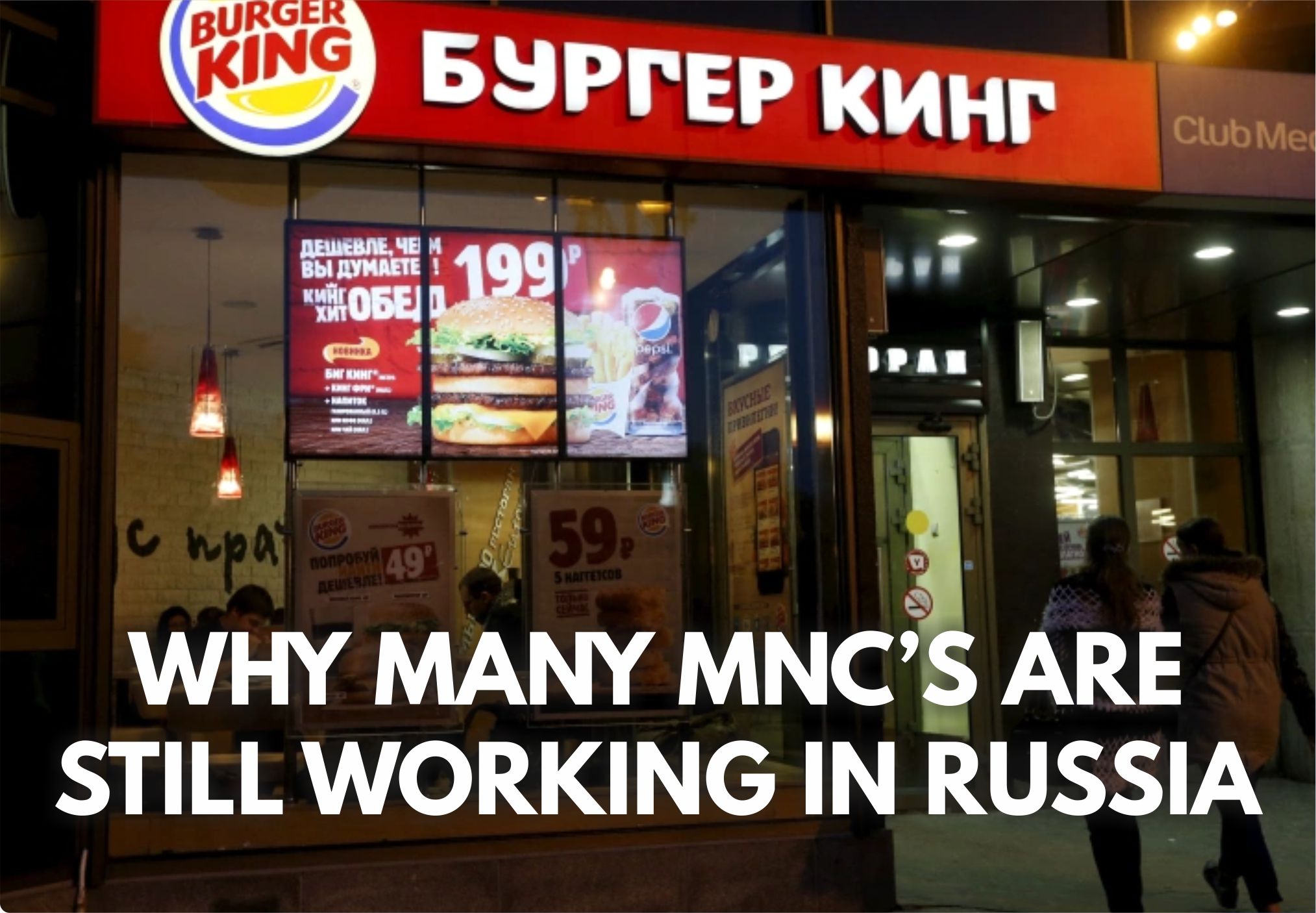 Why around a thousand MNC are not able to leave Russia?